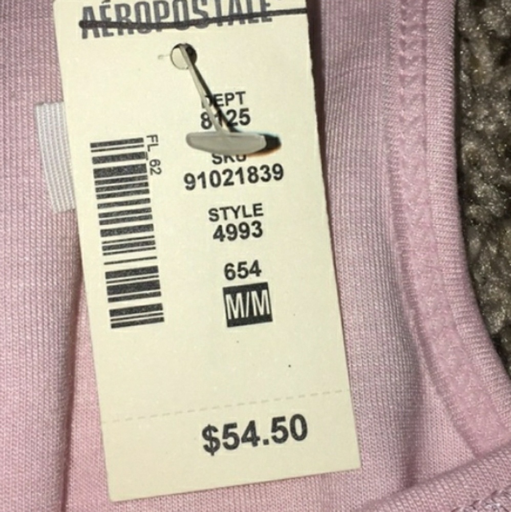 Aeropostale Pink Sequined Cinch Waist Dress - Picture 5 of 5